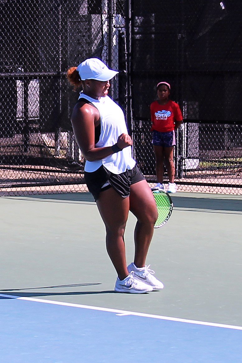 sumter25k's tweet photo. That final win feeling from @TaylorTownsend https://t.co/XuqnGNAzqT