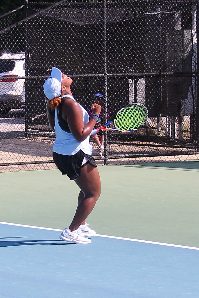 sumter25k's tweet photo. That final win feeling from @TaylorTownsend https://t.co/XuqnGNAzqT