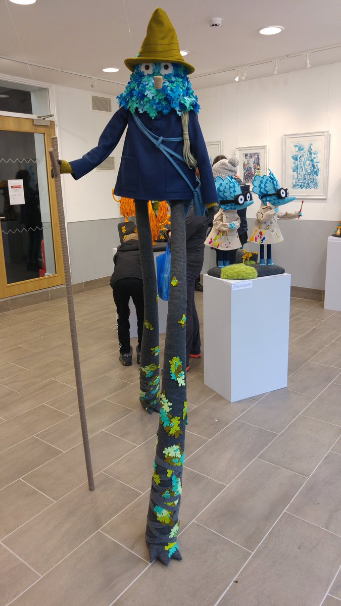 TheBagfish's tweet photo. I absolutely loved the @FeltMistress creations inspired by #TheMoomins for the Finnish Village @comicartfest #LICAF17 https://t.co/zIe5UqkDsY