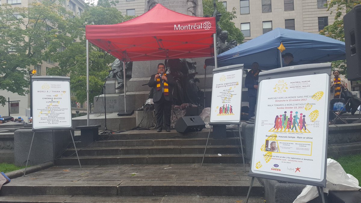 <a href="/DenisCoderre/">DenisCoderre</a> présent pour Montréal Marche pour la santé mentale. À MTL personne ne doit être laissé pour compte. #polmtl