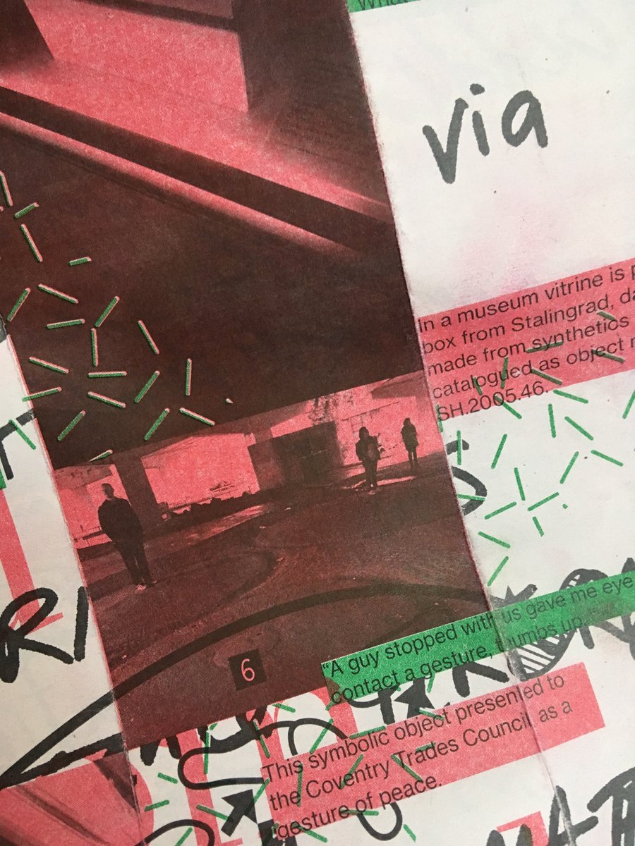 repeator123's tweet photo. @Cov_Biennial 'This symbolic object presented to the Coventry Trades Council as a gesture of peace' @The_Herbert @Cov_Biennial #compositeplace https://t.co/jrVC0raRv8