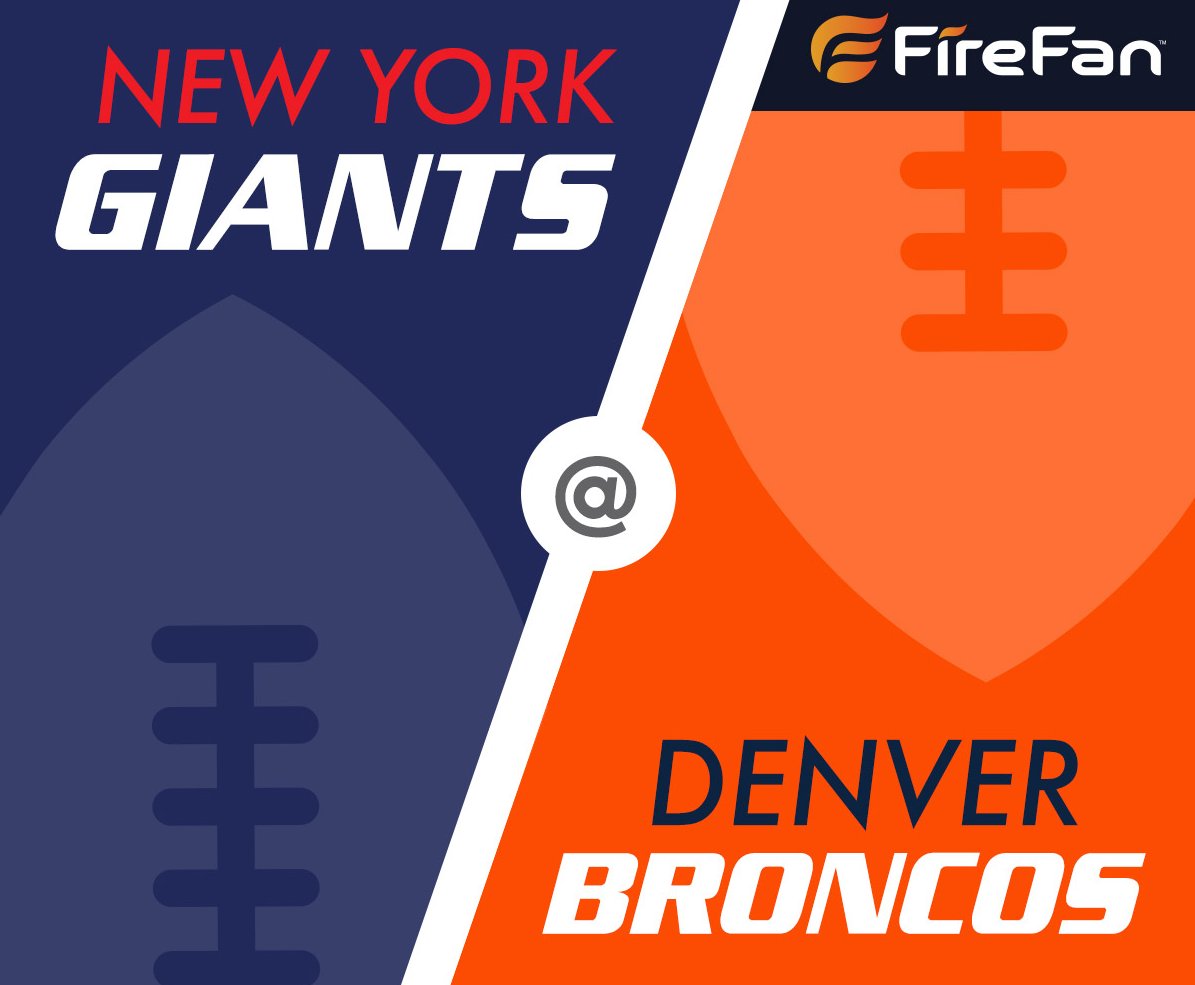 BroncosFireFan's tweet photo. Play along live during @Broncos vs @Giants game with other fans on the free interactive sports app #FireFan, earn rankings and real world rewards. Click https://t.co/7ZmXTFjOGy to sign up then download from the app store. Go Broncos! https://t.co/8z5te3T7U7