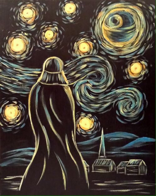 wineandpalette's tweet image. Tuesday!
Darth Vader meets Van Gogh in "Death Starry Night" at @rewindpub in @okcfarmersmarketdistrict 
$35pp
wineandpalette.com