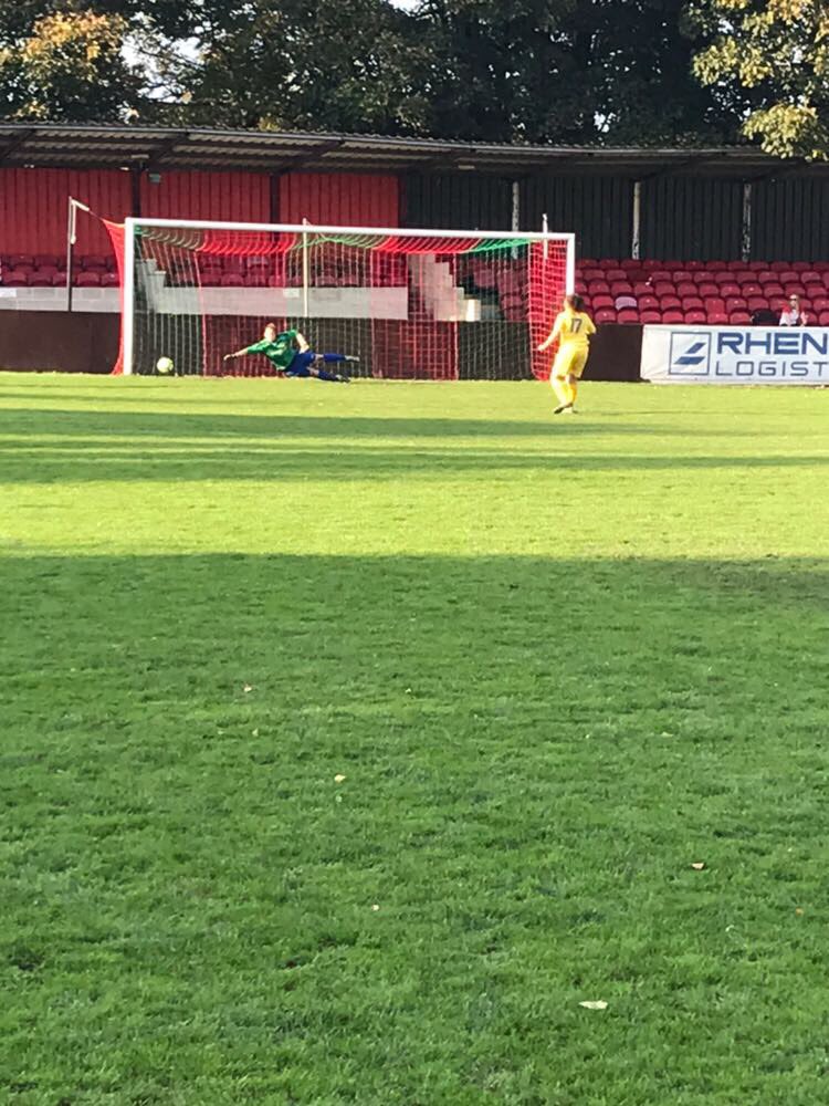 We are through to next round of county cup after a nervous win on penalties 5-4 against Farsley reserves!#womensfootball #winners