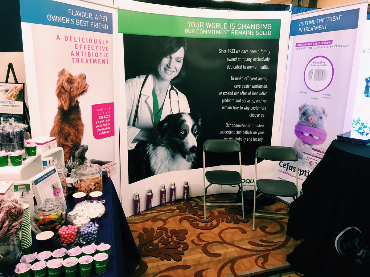 MaryneGuillon's tweet photo. Proud to be with the #Vetoquinol team at #CanWestVetConf 👩🏼‍⚕️🐱🐶 https://t.co/PV1CLH5Uyg