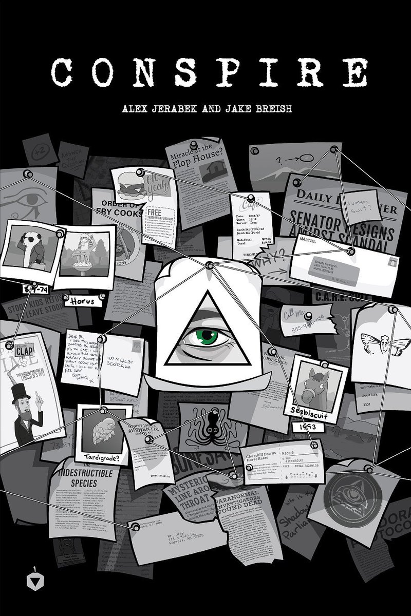 CrustlessPunk's tweet photo. Running games of Conspire today at @bigbadcon, 11am and 12pm, and have open slots. Come be part of the conspiracy. https://t.co/V7EFwHoz8h