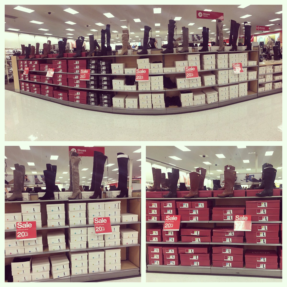 ccait23's tweet photo. Stock up on boots this week with 20% off! #TargetStyle #anewday https://t.co/3yUFPqlaUF