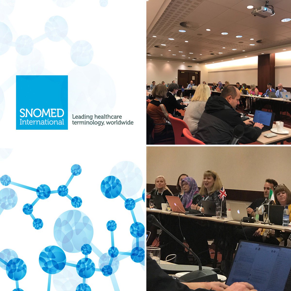 SnomedCT's tweet photo. @SnomedCT Oct Business Mtgs kick off in Bratislava with Member Forum https://t.co/ufXOZpK1iE. Linda Bird talks Education &amp; Product Support https://t.co/wcgMFwvcpp