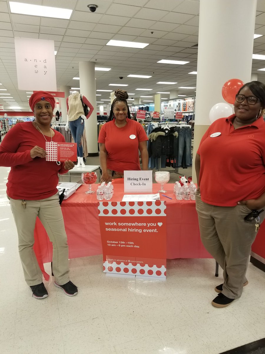 BreyannaPorter's tweet photo. Day 3 of Target Abington's seasonal hiring event is going on NOW!

Hope to see you there!
#worksomewhereyoulove #targetabington #t1256 https://t.co/9uR7yPKDBs