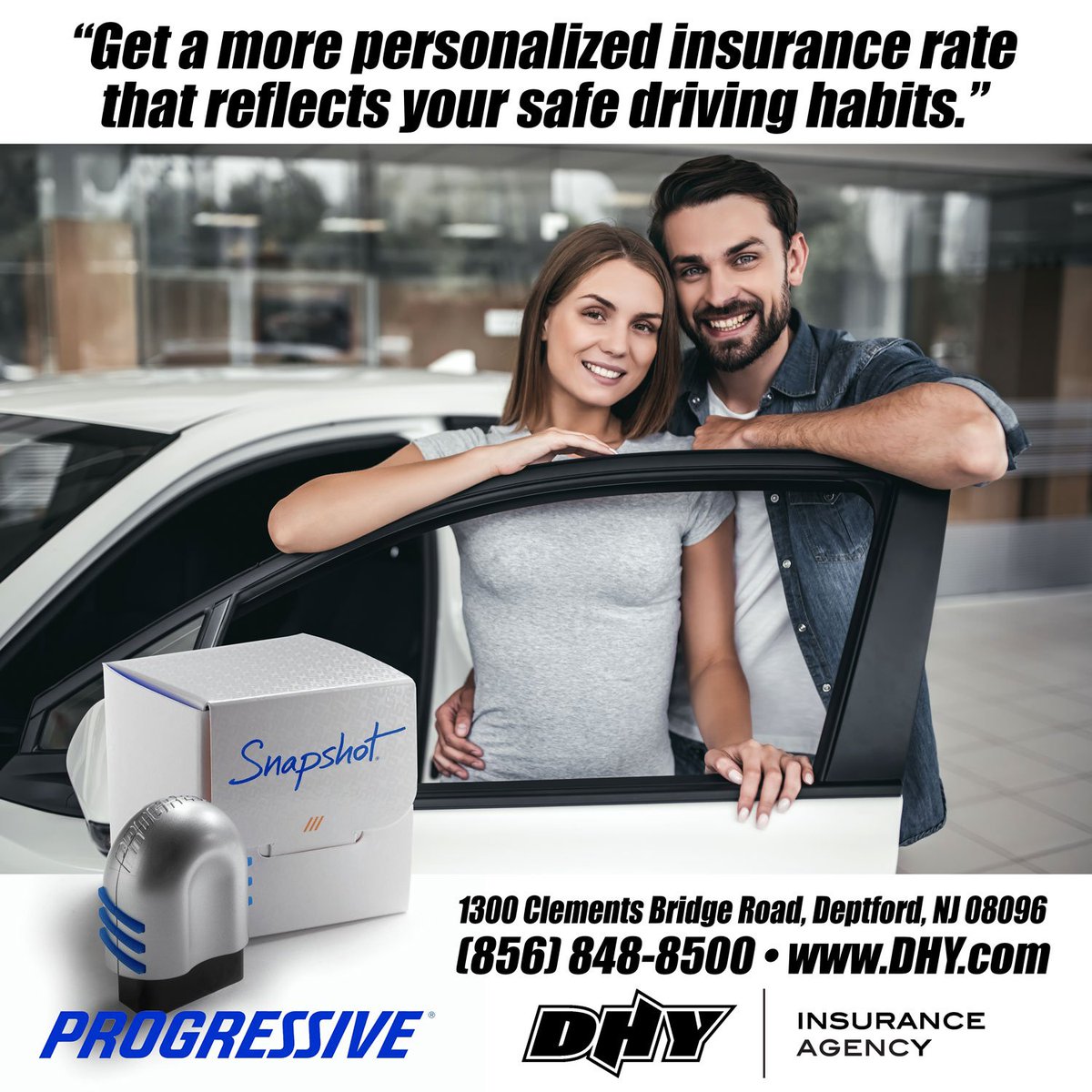 DHYNJ's tweet photo. You can get a quote based on your demographics or get an insurance rate that is based on how you actually drive. #SnapShot #DHYInsurance https://t.co/XV41ksXZJg