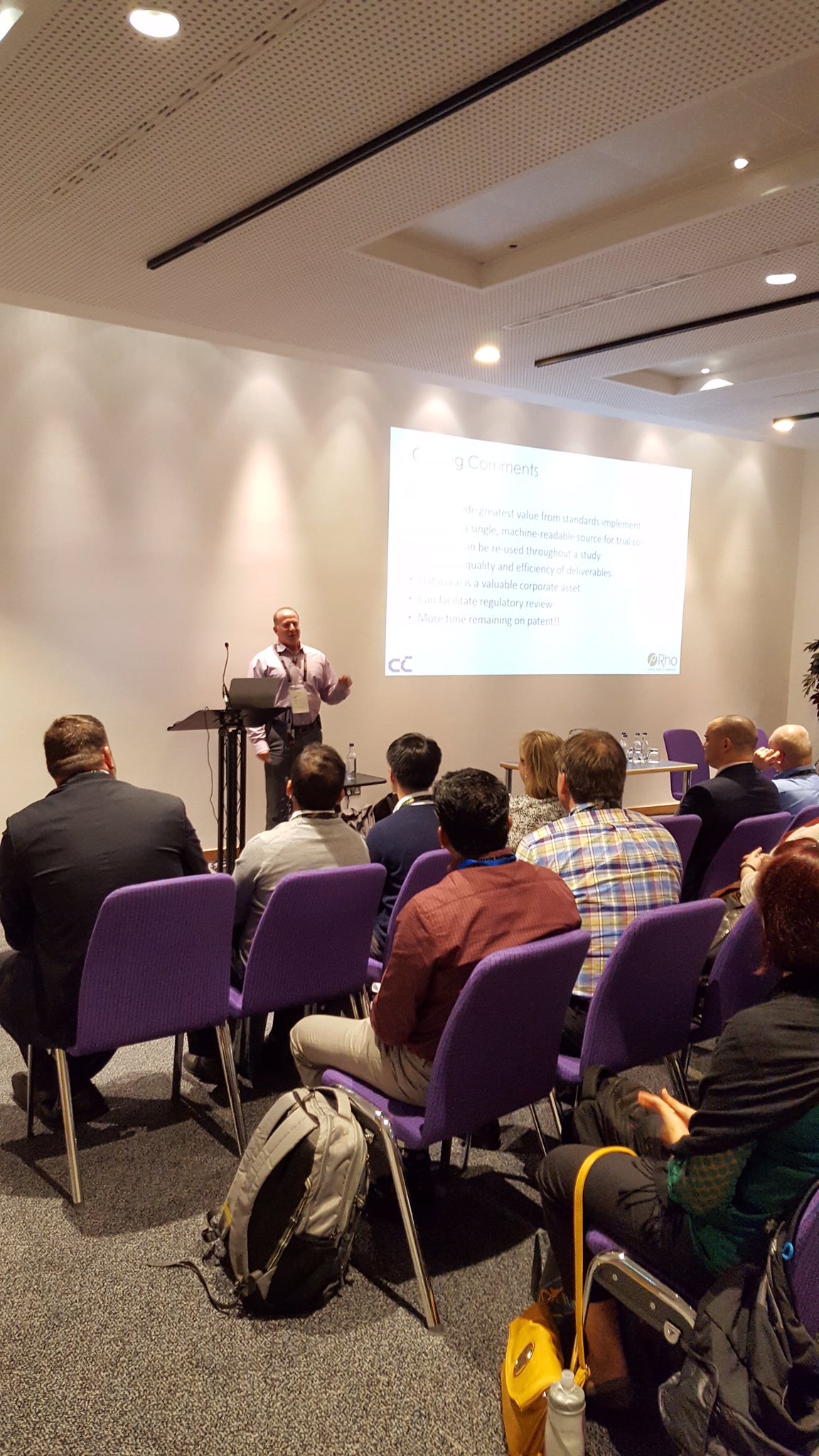 Rho on X: Jeff Abolafia presenting at #PhUSE17 t.coVb4YWh8ew8  X