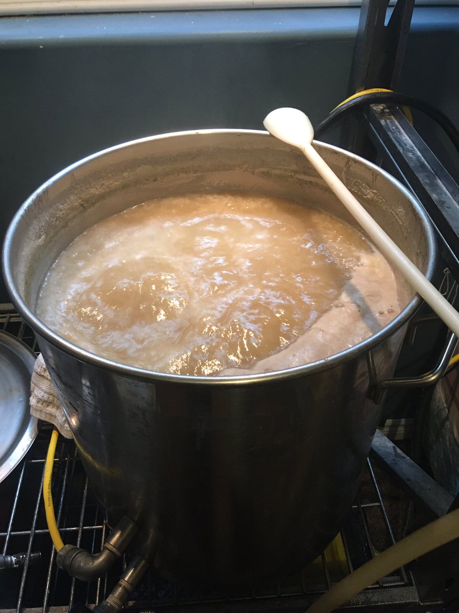 Making some @SoberIslandBrew magic happen today with 100% <a href="/HortonRidge/">xxx bokep</a> malt and a freezer full of foraged goodies.