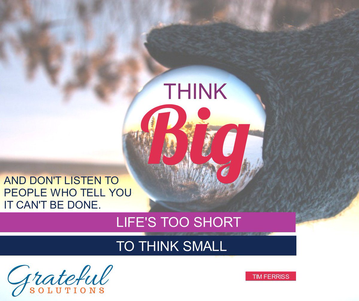 k_shenz's tweet photo. Think BIG. Dream BIG! https://t.co/dgM9SSaVS1
