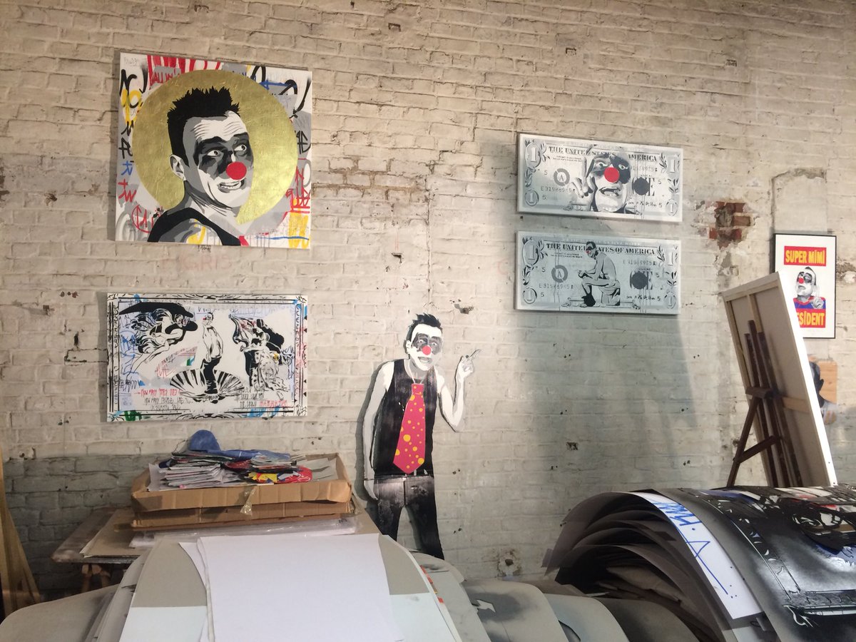 Touben59's tweet photo. Visite de l’atelier de #mimitheclown @MEL_Lille @Lillemaville #fan https://t.co/5KeT1hbJAP