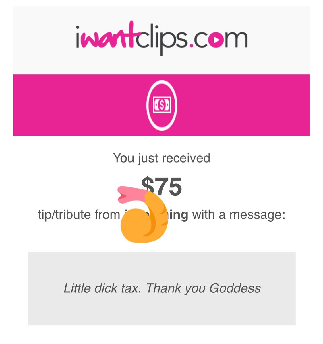 IWorshipAmanda's tweet photo. Have you paid your little dick tax yet?
#lilshrimpy #sph https://t.co/tNj3xVcerI