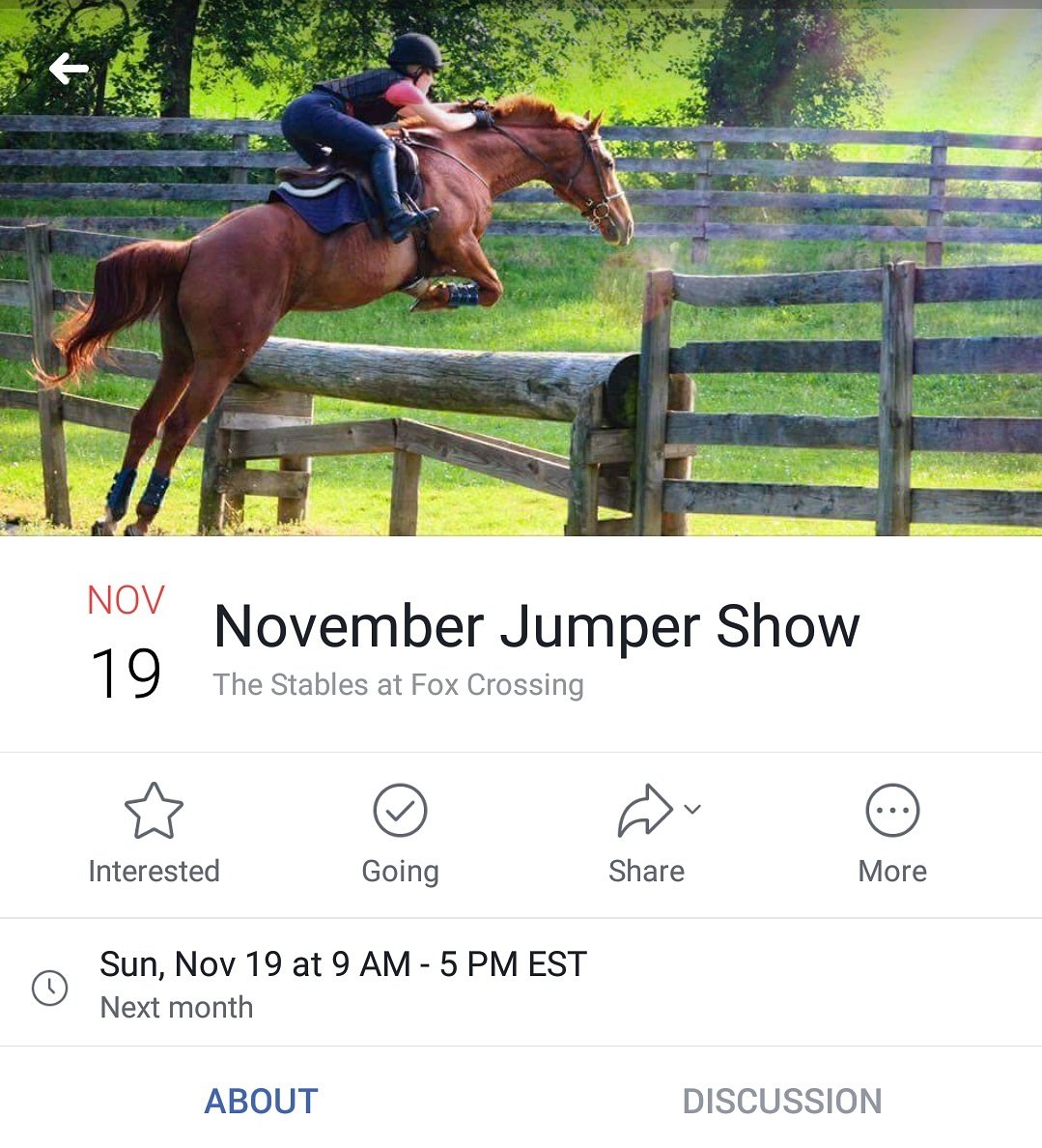 FCStables's tweet photo. Set your calendars for our next show!! #equestrianlife #showday #eventers #eventbarn #stadiumjumping #boardingfacility https://t.co/MpdRPshmNx