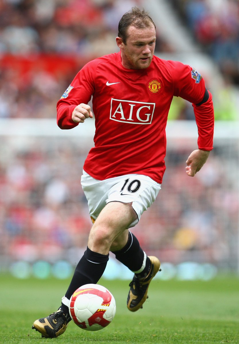 B/R Football on Twitter: "Wayne Rooney threw it back to 2008 today