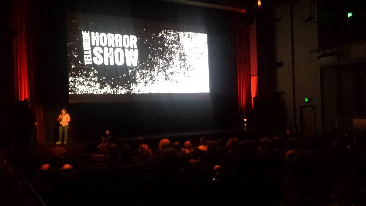 KuraRadio's tweet photo. Was lucky enough to see the premiere of #Creep2 and meet the Director at the #Palm last night. Grt movie, super nice artist. #FilmIsArt https://t.co/ujbwIKWll5