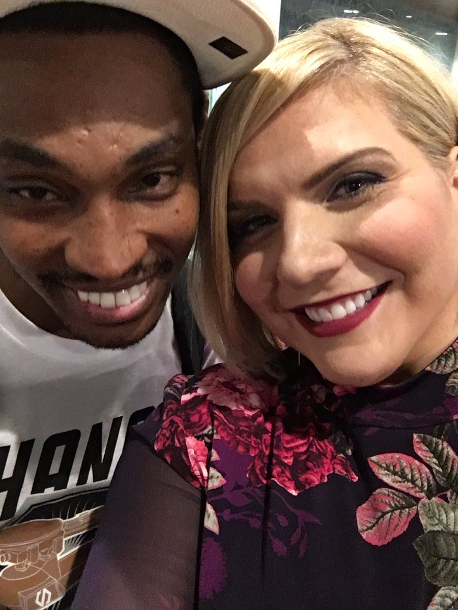 KristinaOnAir's tweet photo. . @yingyangtwins ... DRoc πΆπΆHuhahhuuuaaaaa @JAMN1075 #BooBombIV https://t.co/ESgokVzu3n