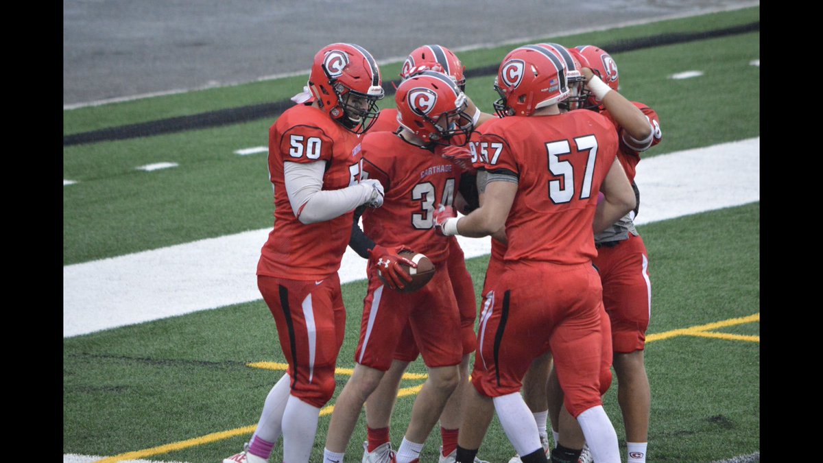 mandapoppinnss's tweet photo. Words cannot explain how proud I am of you @jpausa2. #GoRedman #carthagefootball #proudsisterandparent https://t.co/E6DVGHxl4e