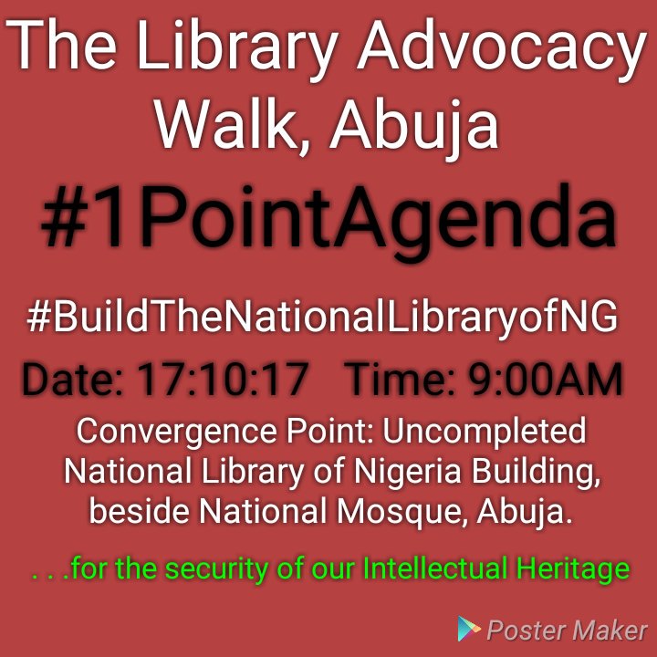 baba_nma's tweet photo. Federal Gov't of NG,
#BuildTheNationalLibraryofNG
#SaveOurIntellectualHeritage
This is the only Library under the Federal Government. https://t.co/OaZOKW2I2n