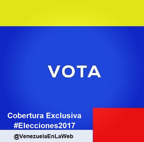 VenezuelaEW's tweet photo. Cobertura exclusiva de las #Elecciones2017 (regionales) #Venezuela #Caracas https://t.co/pJJNDe2xof