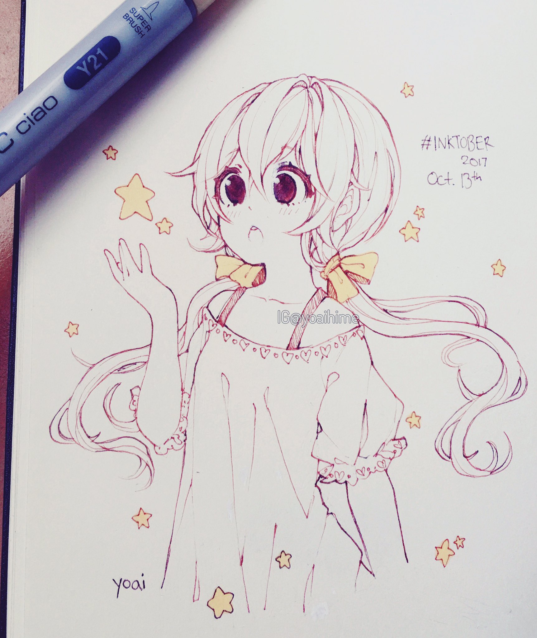 Yoaihime скетчи