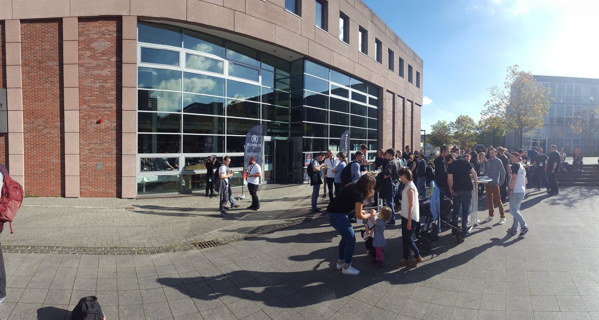 Thanks for the wonderful time! #ruhrjs17