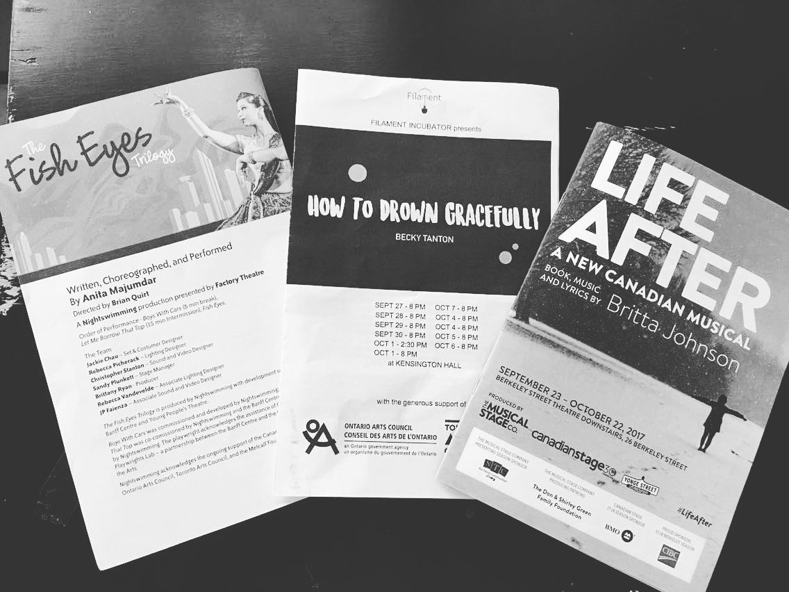 TBCommittee's tweet photo. @FactoryToronto @FILAMENTtoronto @canadianstage we're loving all the awesome theatre happening in TO this Fall. Thank you! #theaTO https://t.co/CcGPkp5nYZ