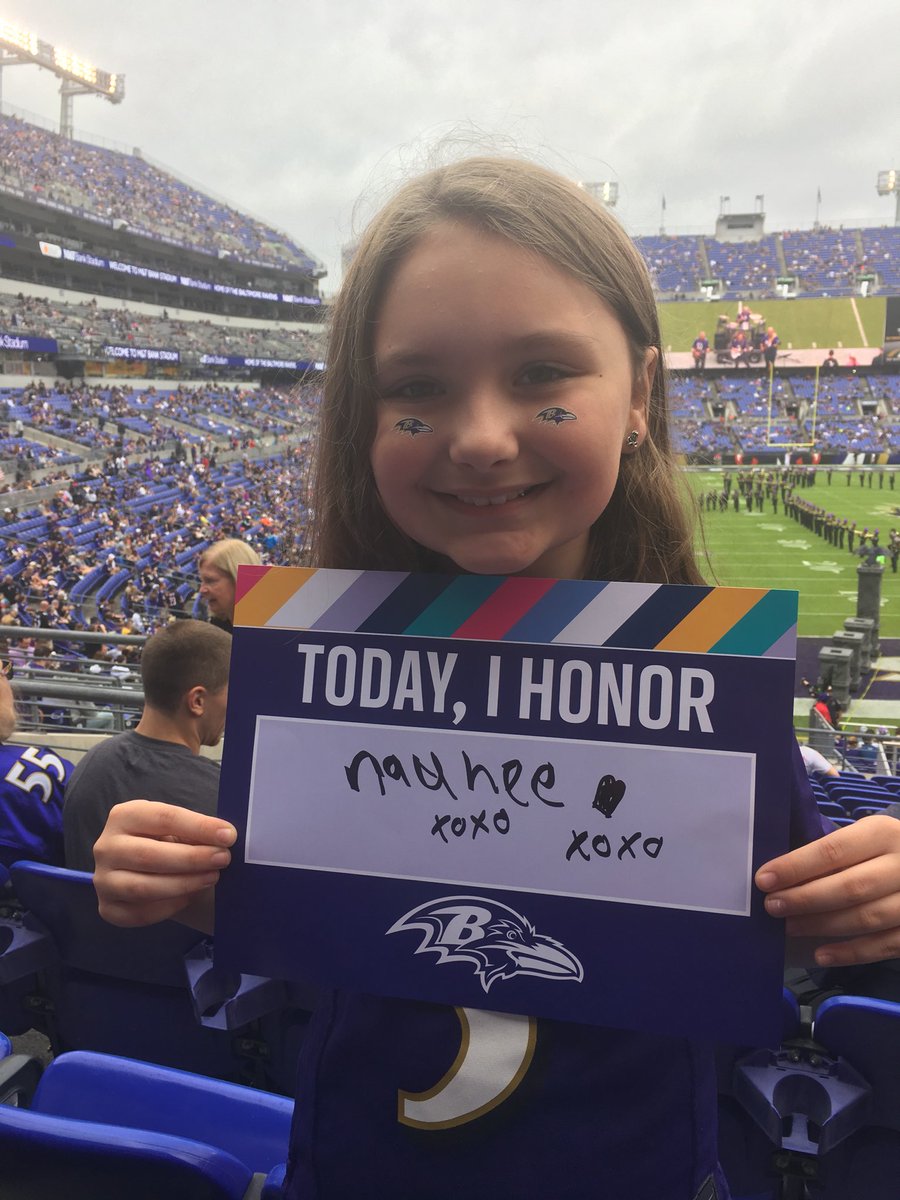 Ravnchic55's tweet photo. #ravensflock #crucialcatch #ravens #thankyou #ourangel #naunee https://t.co/dNkwQyFzSn