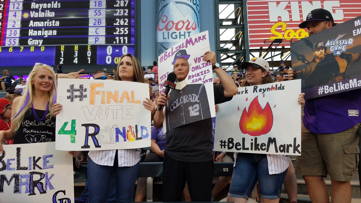 jayasagae's tweet photo. @Rockies @USABaseball @WBCBaseball First one that came to mind was going to the game with the #VoteRoxManager Crew when Jon Gray smashed his first homer! #ThanksRoxFans https://t.co/mlq1k2Q5BQ