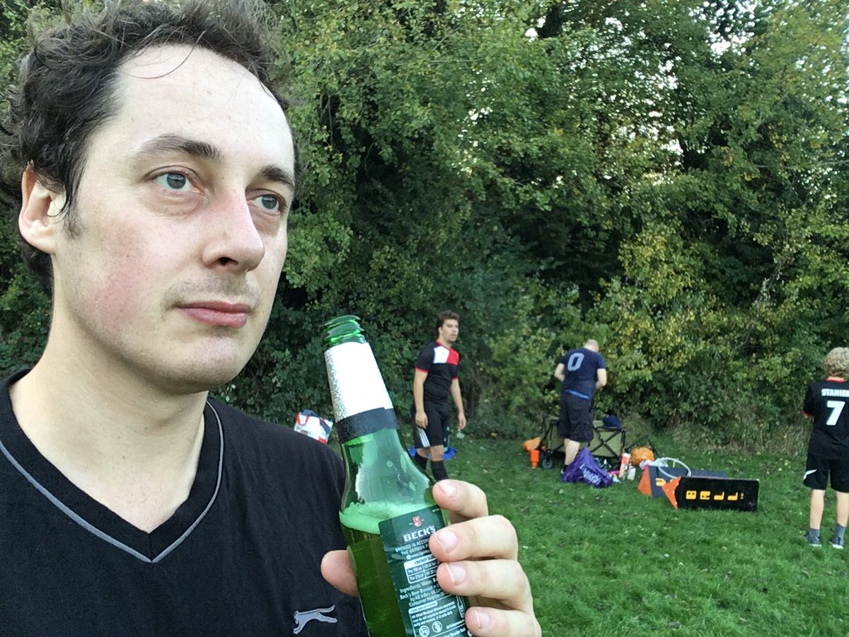 That feeling wen u not had gr8 day of <a href="/Volfsball/">Volfsball</a> but u do got a lovely beer
