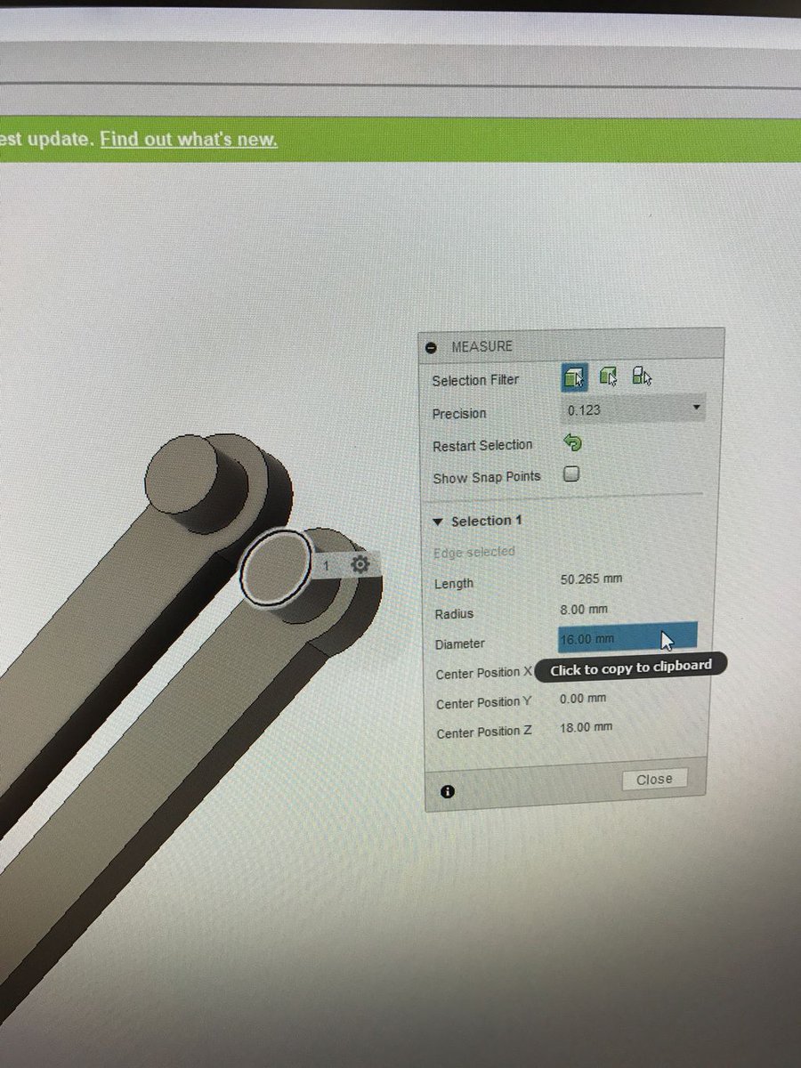 BTI_ltd's tweet photo. Prusa i3MK2 linear rail build- testing some of the prints for accuracy. #prusai3 #Fusion360 https://t.co/cvIowMdnXg