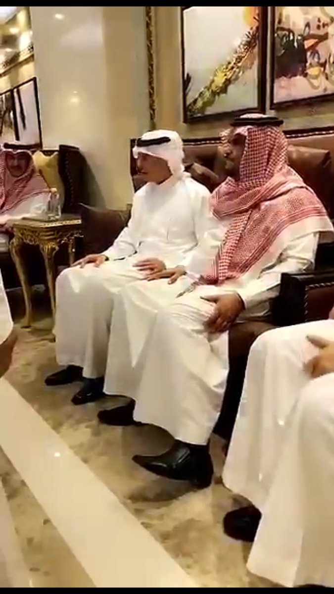 magedmoalhabi's tweet photo. معالي وزير الخارجية الجبير يعزي معالي الوزير ال فاران في شهيد الوطن الملازم عبدالله بن مهدي ال فاران https://t.co/M597ROfiG6