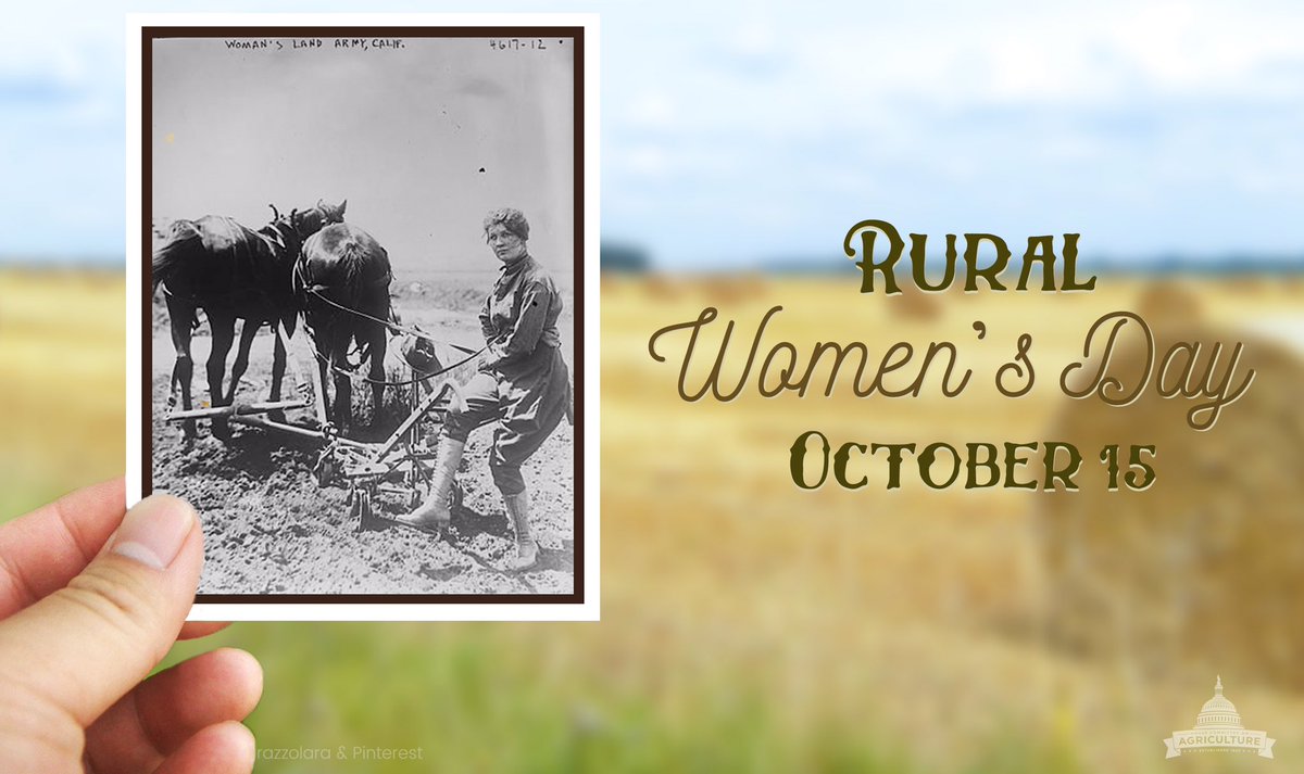 HouseAgGOP's tweet image. 25% of the world pop. are #RuralWomen. They play a critical role in #ruraldevelopment &amp;amp; reducing poverty &amp;amp; food insecurity. #RuralWomensDay