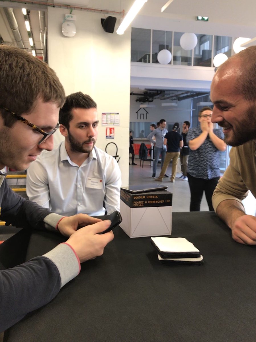 celine_lean37's tweet photo. Bravo à mon équipe. D’avoir partagé nos talents et crée un produit génial c’est déjà une belle victoire! 🏆#hackathon #énergie @Le_Lab_O ! https://t.co/iidkBISWYM