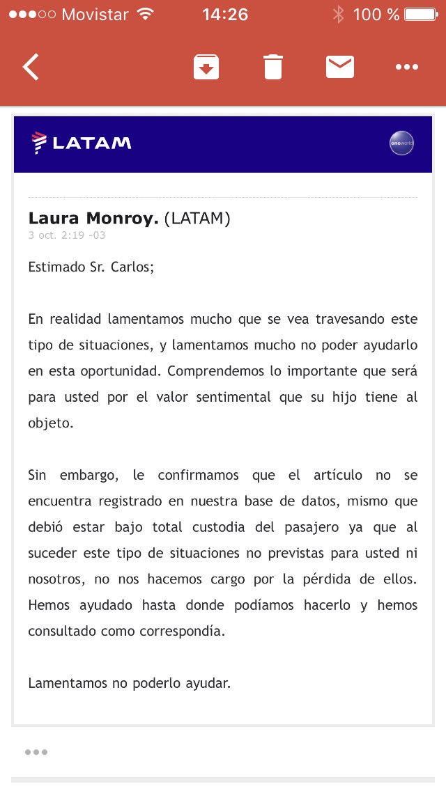 CGB007's tweet photo. @LATAM_ARG #teroba un celular.... porque personal de ellos revisa luego cada vuelo y es tu responsabilidad #Atención #alcliente menos 10! https://t.co/Ec8XgPkdoT