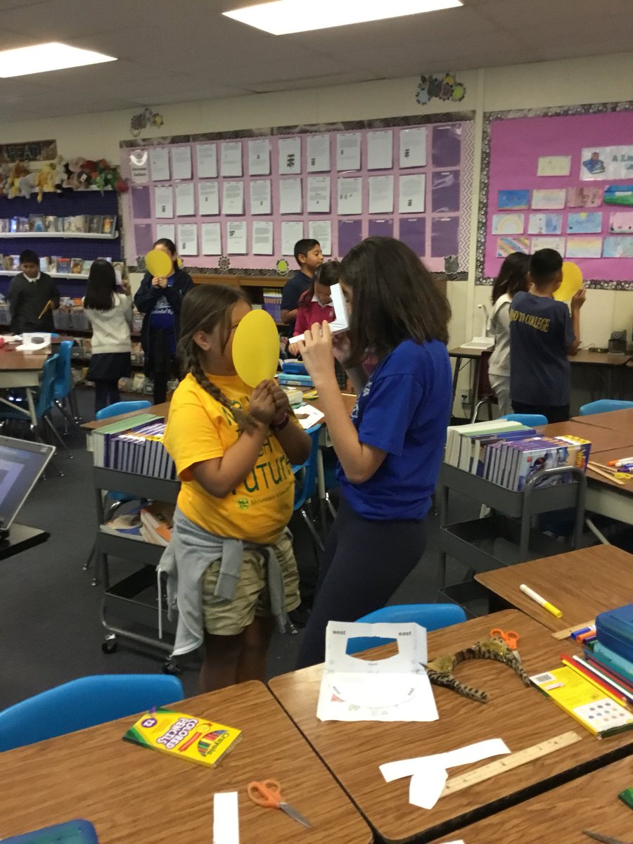 Cindymvsd's tweet photo. Hands on Science: sunrise, sunset https://t.co/GsZjr6OLky