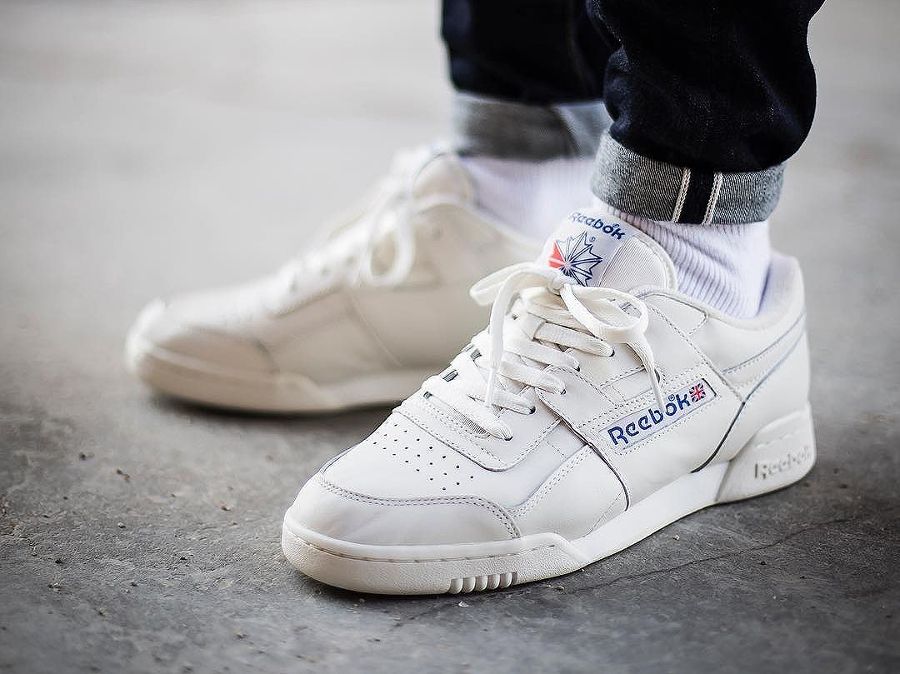 reebok workout plus vintage on feet 