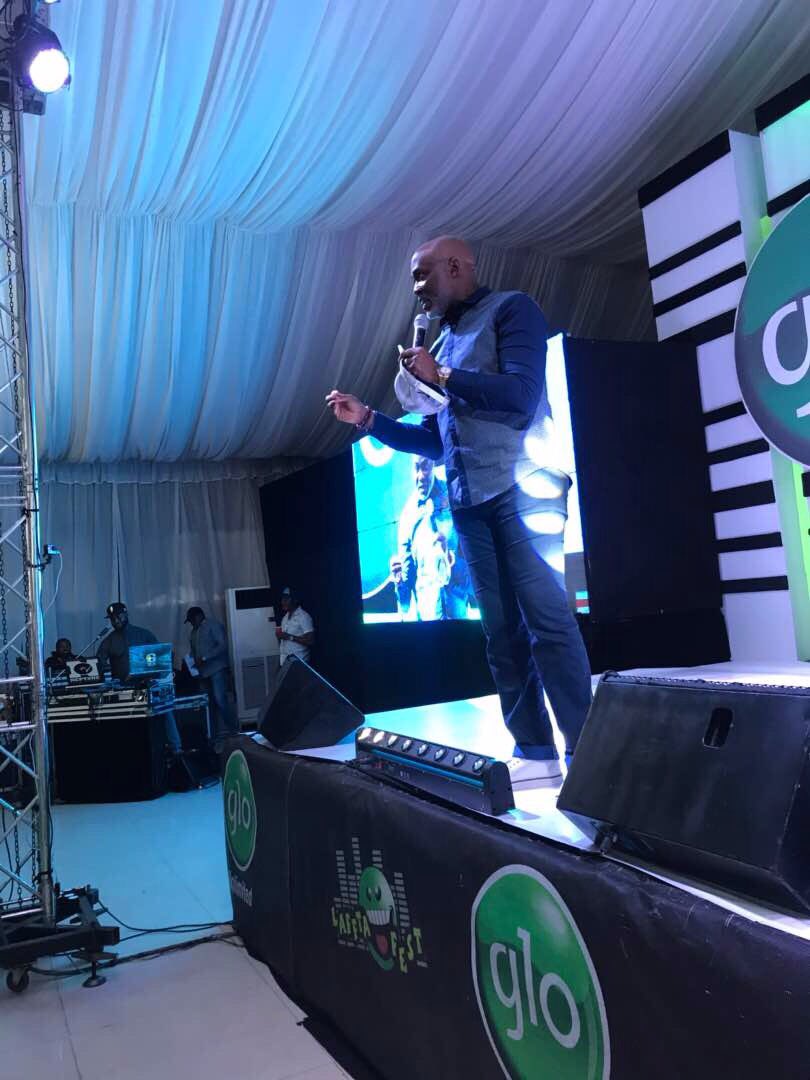 MhizRetweet's tweet photo. iamsjbmediapr: #Glolafftafest2017 #GloLafftaFestAjah  RMD is live people!!! https://t.co/rQHZaHCZuQ