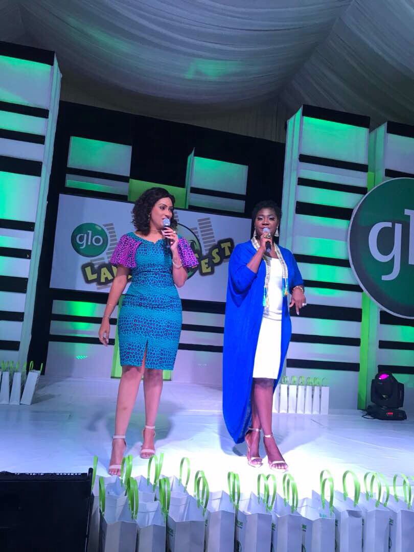 MhizRetweet's tweet photo. iamsjbmediapr: #Glolafftafest2017 #GloLafftaFestAjah  Ajah Meet your Diva's on host duties tonight!!!! https://t.co/txYqCsM18F