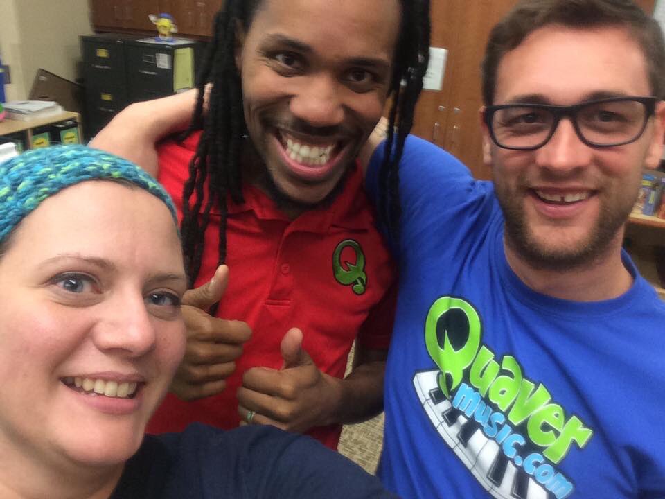 jazzinbabs's tweet photo. My buddies @QuaverMusic - the legendary Otto and Paul! #KentCourse_ProfDevTeach https://t.co/ZAKUobuU1h