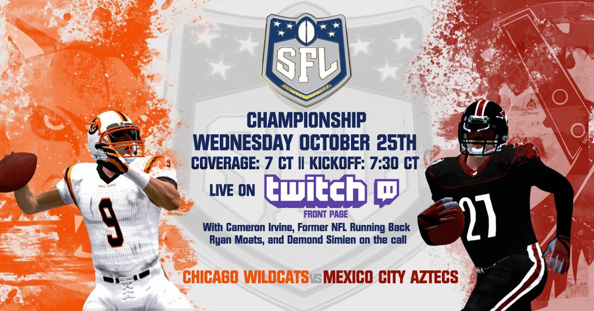 Simulation Football League tweet media