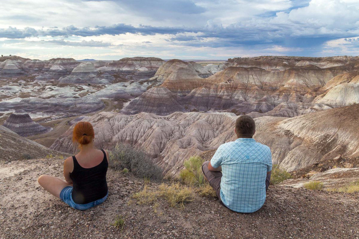 2AbroadTravel's tweet photo. @AP_Magazine One of the best in my opinion :) Blue Mesa in Petrified Forest https://t.co/ilVdKvf2B4