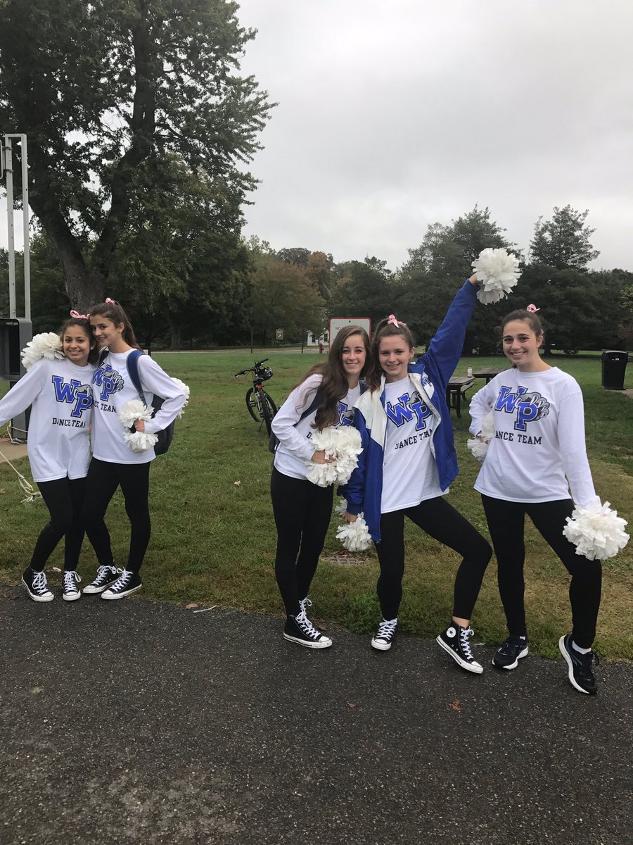 7:30 AM Saturday practice, Sunday morning cheering on runners at  A Walk to Bust Breast Cancer-#committedtoschoolteamandcommunity