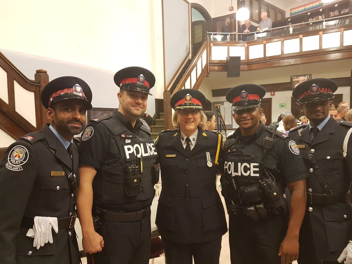 RivertowneCops's tweet photo. @mcctoronto honours Emergency Service workers during today's sermon. Deputy Chief McLean @tpsmclean was guest speaker https://t.co/U8aXh2vgX6