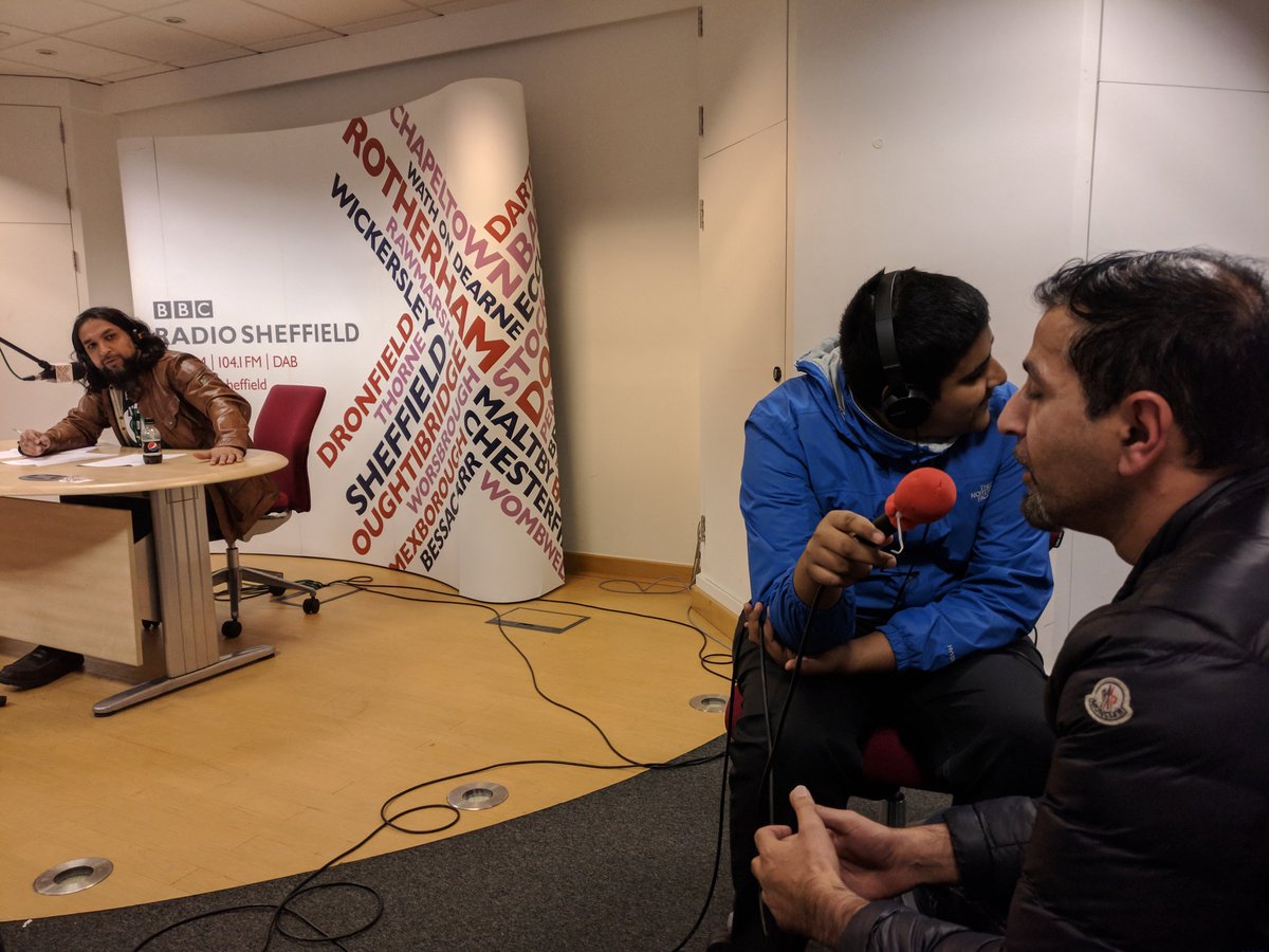 Shahid1Ali's tweet image. .@BBCSheffield Wajid Nazir from @ONENATIONCC talking about grassroots sports in the community.
