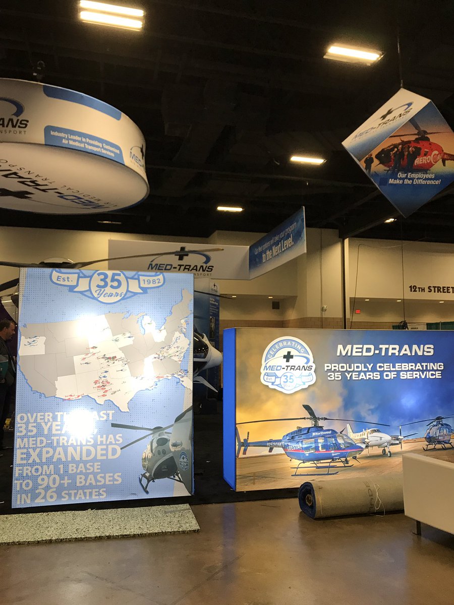 MedTransCorp's tweet photo. #Getting ready for #AMTC17! Whose coming?? Come see us at booth 701!
#medtrans #amtc2017 #airmedicaltransportconference #aams https://t.co/TaAvjgmCsv