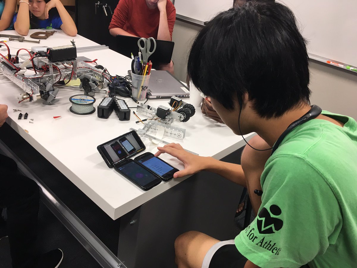 Setting up our new phones!