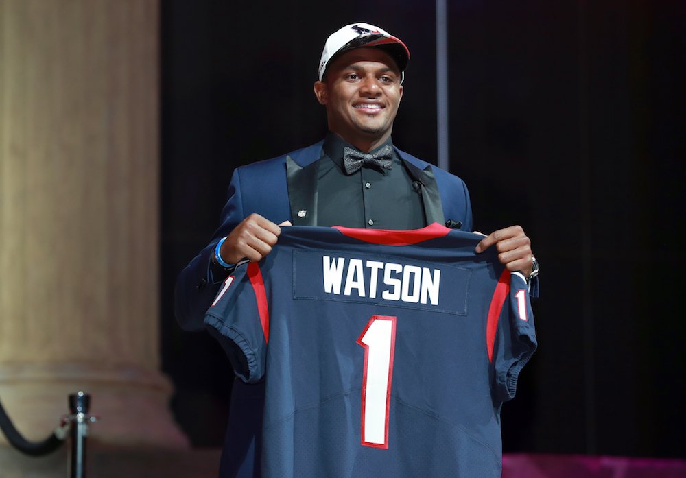 brgridiron's tweet photo. Reminder: The Browns had two chances to draft Deshaun Watson https://t.co/sKgR4mY5IR